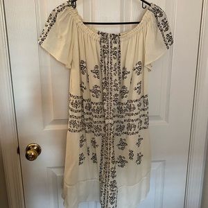 Never Worn Strapless Off the Shoulder Dress!